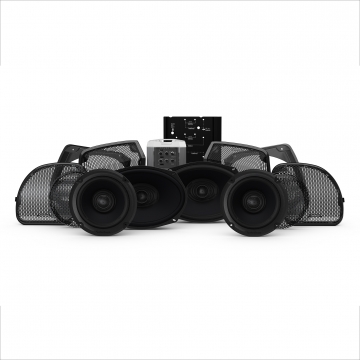 Rockford Fosgate HD14RGSG-STAGE3 2014+ Harley Davidson Road Glide & Street Glide 4 Speaker + Amplifi