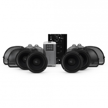 Rockford Fosgate HD14U-STAGE3 2014+ Harley Davidson Ultra 6 Speaker + Amplifier Stereo Kit