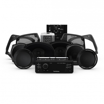 Rockford Fosgate HD9813SGU-STAGE3 1998-2013 Electra Glide Ultra Head Unit + Amplifier + 6 Speaker Ki