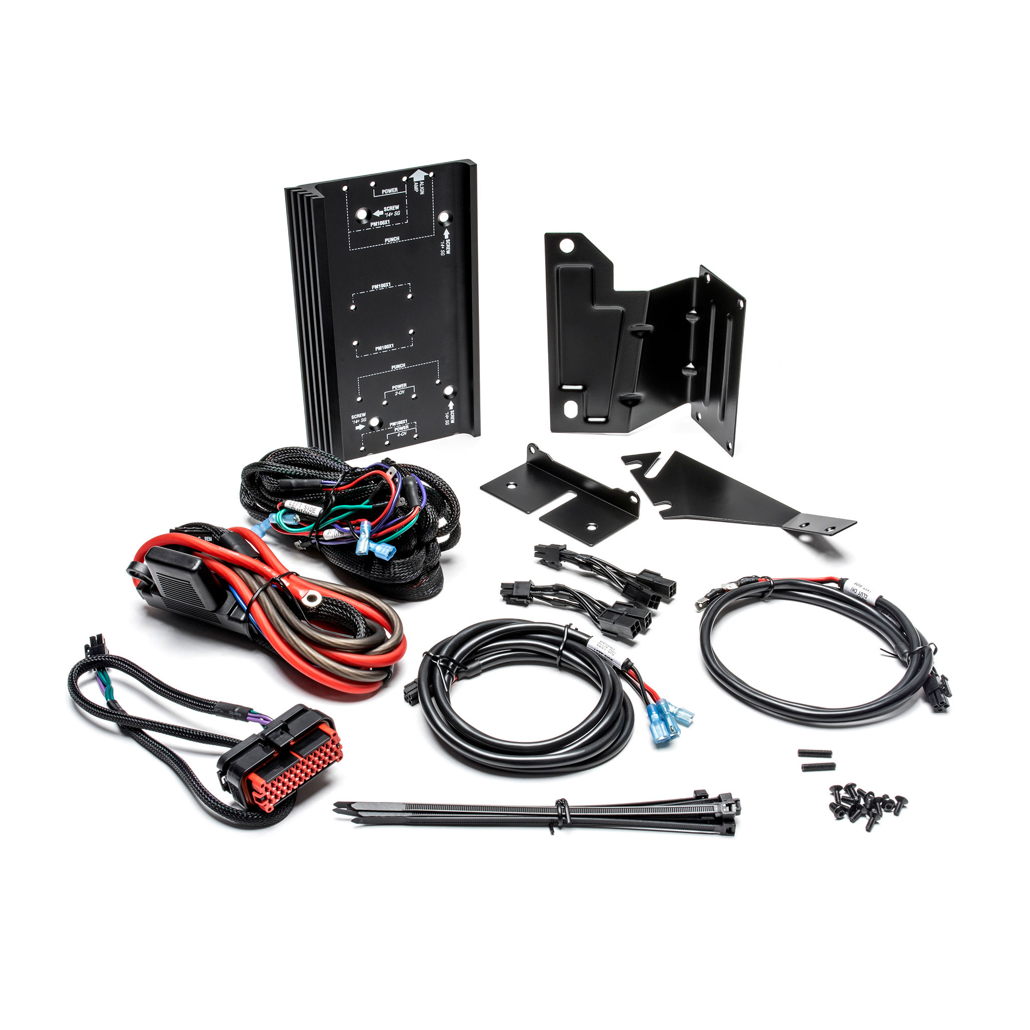 Rockford Fosgate 19982013 Harley Davidson Road Glide & Street Glide Amplifier Wiring Kit