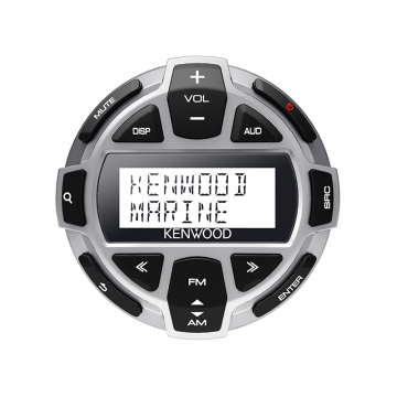 Kenwood KCA-RC55MR Wired Marine LCD Remote Control for Marine Receivers with IPX7 Protection