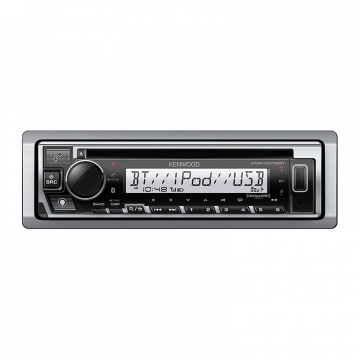 Kenwood KMR-D378BT  Marine CD Receiver with Bluetooth