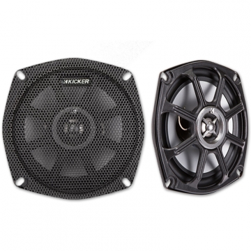 Kicker PS5250 5.25 Inch Weather-Resistant Coaxial for Motorcycles/ATVs 4-Ohm